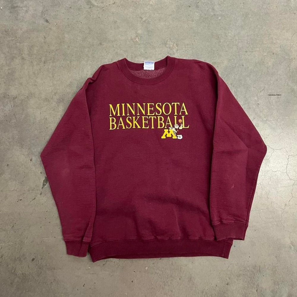 Vintage Minnesota gophers basketball‎ crew neck sweatshirt